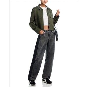 Levi Baggy Dad Wide Leg Jeans Size 30x32 Dark Wash Excellent Retro Style